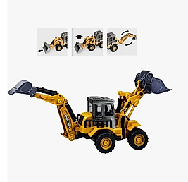 Vardem Kutulu Sürtmeli Metal 1:70 Kazıcı ve Yükleyici